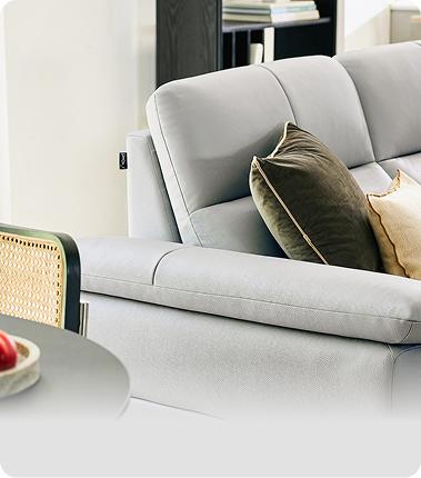 Leather 3-Seater Sofa