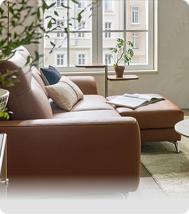 Leather 2-Seater Sofa